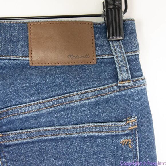 NEW Madewell 10" High-Rise Skinny Jeans‎ in Wendover Wash: TENCEL™, 26 - Picture 9 of 15